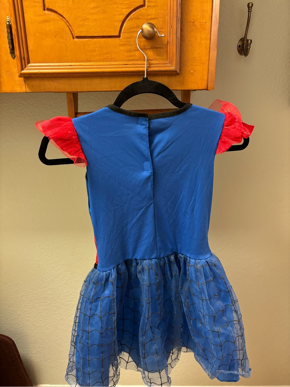 Marvel Girls Red and Blue Spider-Themed Dress Costume size 8-10 - Picture 3 of 5